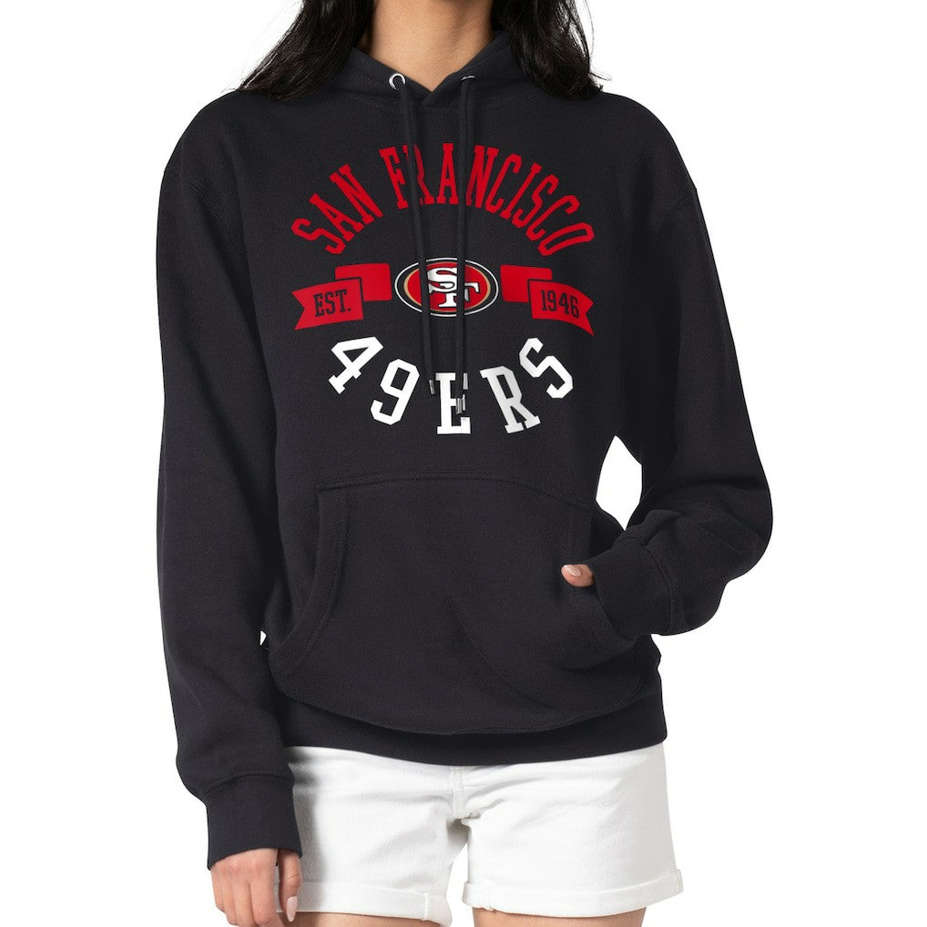 San Francisco 49ers G-III 4Her by Carl Banks Women's City Graphic Team Fleece Pullover Hoodie | NFL Sale