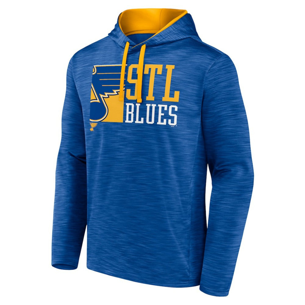 St. Louis Blues Fanatics Never Quit Pullover Hoodie -  NHL Hoodies