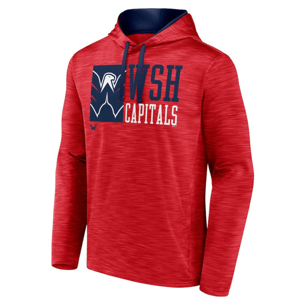 Washington Capitals Fanatics Never Quit Pullover Hoodie -  NHL Hoodies
