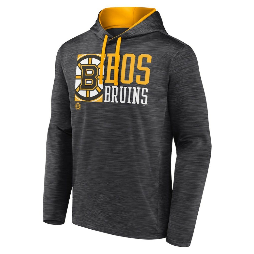 Boston Bruins Fanatics Never Quit Pullover Hoodie -  NHL Hoodies