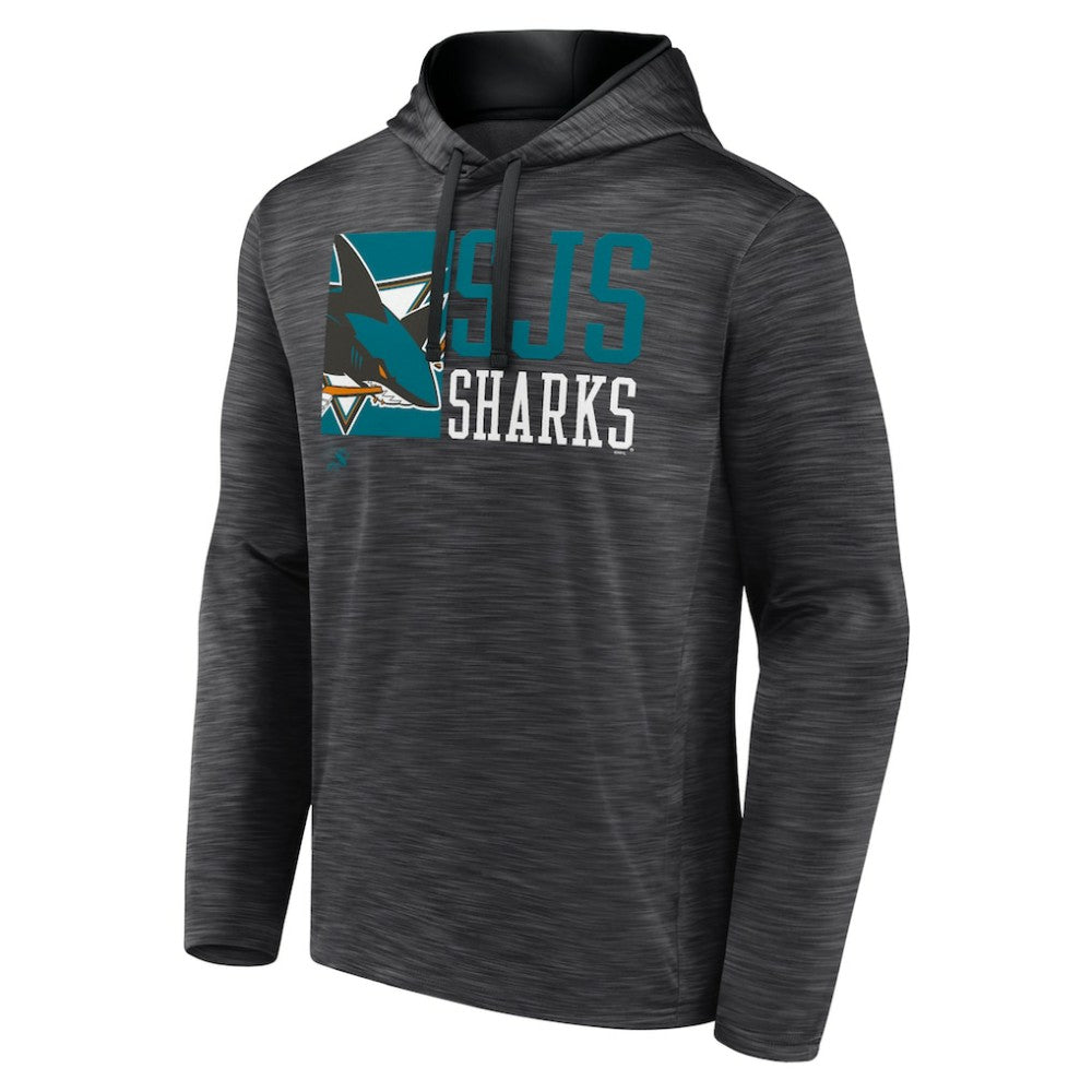 San Jose Sharks Fanatics Never Quit Pullover Hoodie -  NHL Hoodies