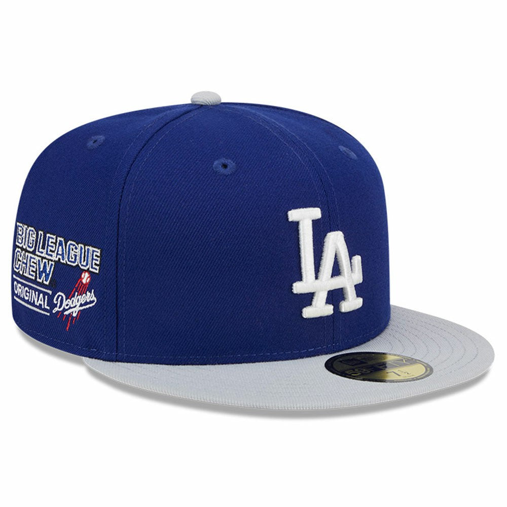 Los Angeles Dodgers New Era Big League Chew Team 59FIFTY Fitted Hat - MLB Hats