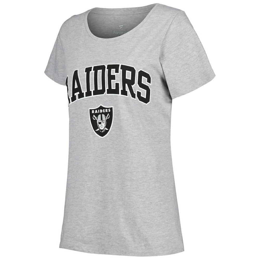 Las Vegas Raiders Women's Plus Size Arch Over Logo T-Shirt | NFL Near me