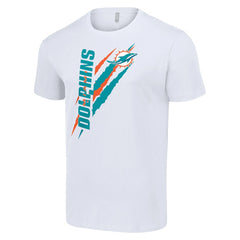 Miami Dolphins Starter Color Scratch T-Shirt | NFL Near me