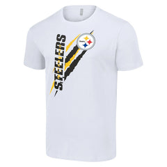 Pittsburgh Steelers Starter Color Scratch T-Shirt | NFL On sale