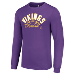 Minnesota Vikings Starter Half Ball Team Long Sleeve T-Shirt | NFL Discount