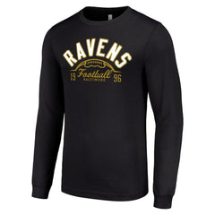 Baltimore Ravens Starter Half Ball Team Long Sleeve T-Shirt | NFL On sale