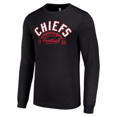 Kansas City Chiefs Starter Half Ball Team Long Sleeve T-Shirt | NFL Outlet