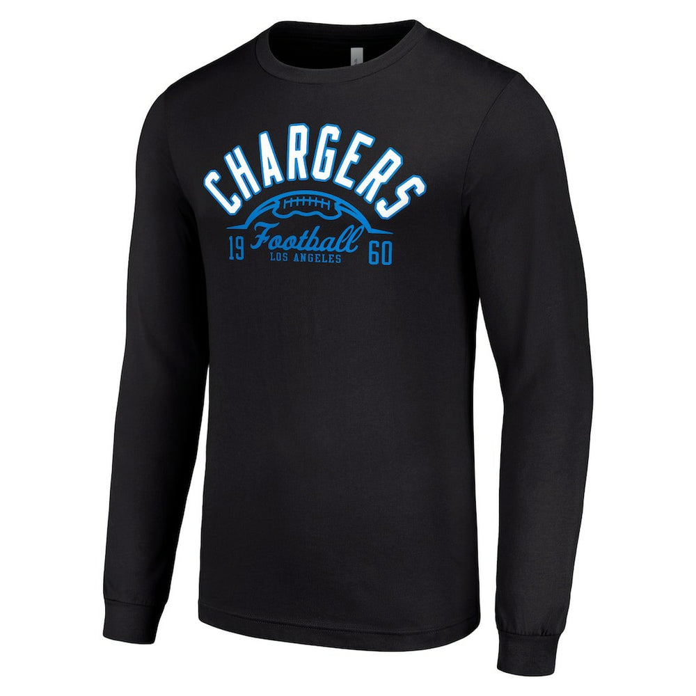 Los Angeles Chargers Starter Half Ball Team Long Sleeve T-Shirt | NFL Discount