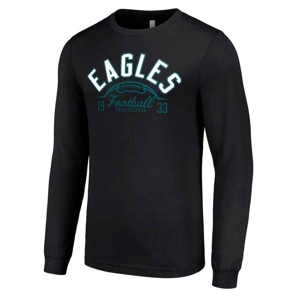 Philadelphia Eagles Starter Half Ball Team Long Sleeve T-Shirt | NFL Discount