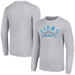 Detroit Lions Starter Half Ball Team Long Sleeve T-Shirt | NFL Outlet