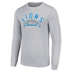 Detroit Lions Starter Half Ball Team Long Sleeve T-Shirt | NFL Outlet