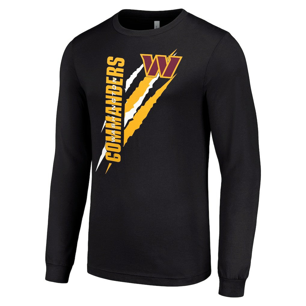 Washington Commanders Starter Color Scratch Long Sleeve T-Shirt | NFL Hot