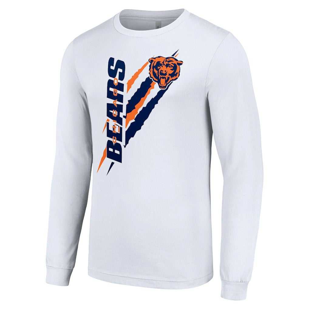 Chicago Bears Starter Color Scratch Long Sleeve T-Shirt | NFL Discount