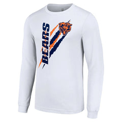 Chicago Bears Starter Color Scratch Long Sleeve T-Shirt | NFL Discount