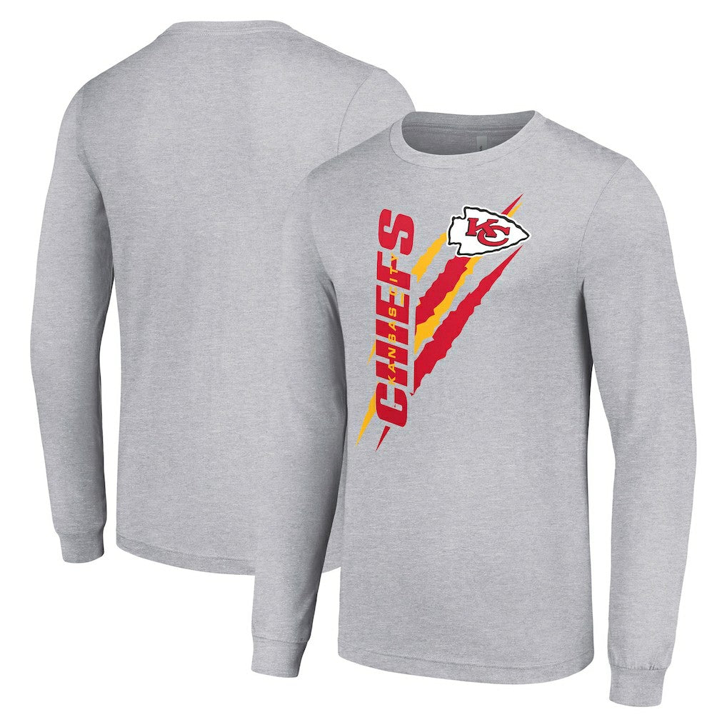 Kansas City Chiefs Starter Color Scratch Long Sleeve T-Shirt | NFL Near me