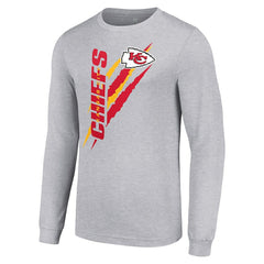 Kansas City Chiefs Starter Color Scratch Long Sleeve T-Shirt | NFL Near me