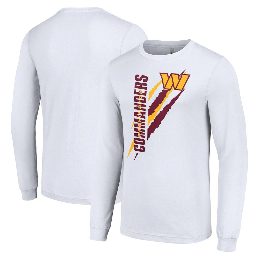 Washington Commanders Starter Color Scratch Long Sleeve T-Shirt | NFL Outlet