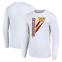 Washington Commanders Starter Color Scratch Long Sleeve T-Shirt | NFL Outlet