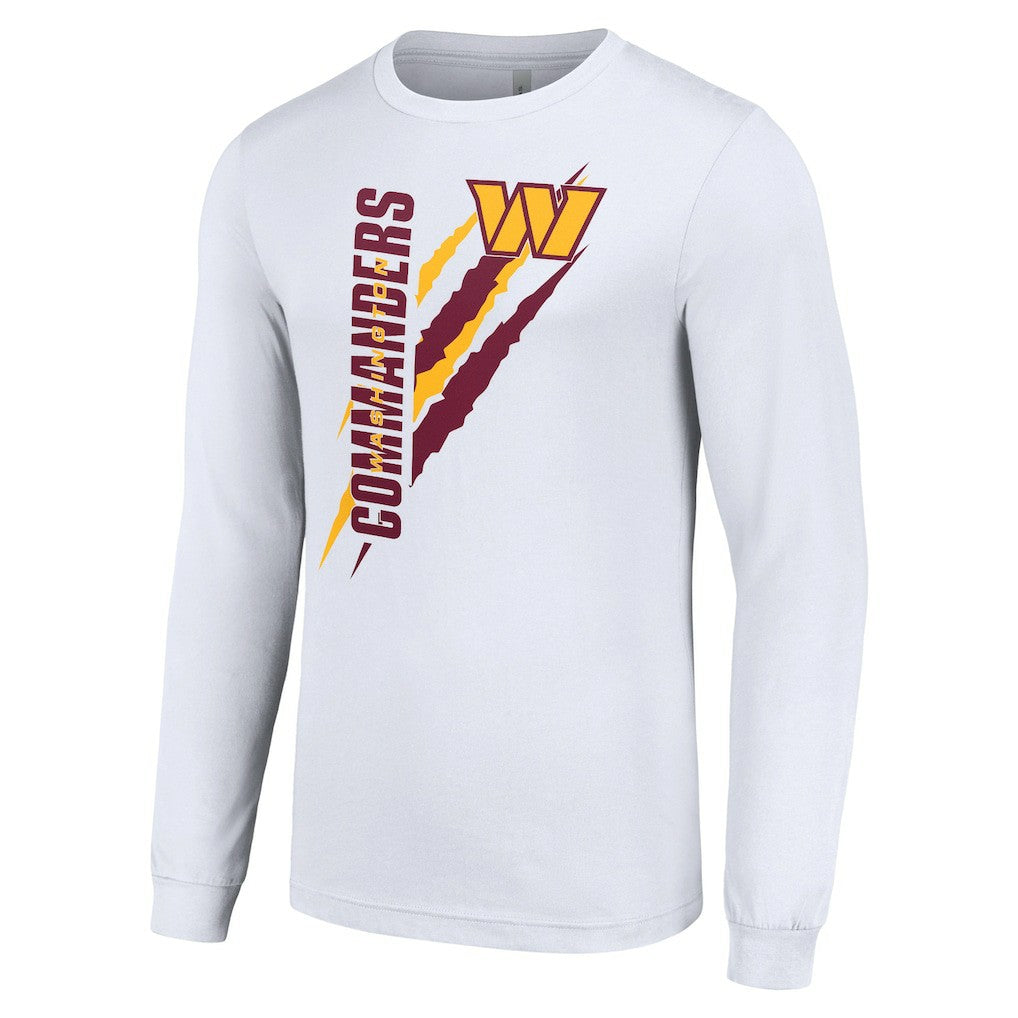 Washington Commanders Starter Color Scratch Long Sleeve T-Shirt | NFL Outlet