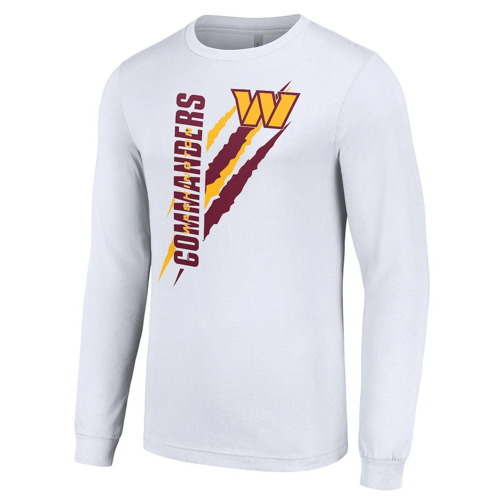 Washington Commanders Starter Color Scratch Long Sleeve T-Shirt | NFL Outlet