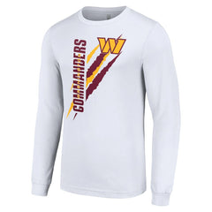 Washington Commanders Starter Color Scratch Long Sleeve T-Shirt | NFL Outlet