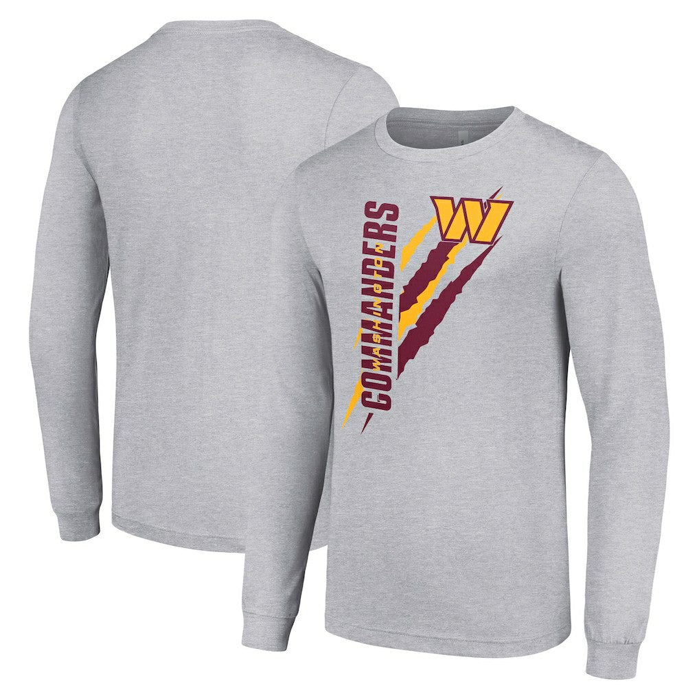Washington Commanders Starter Color Scratch Long Sleeve T-Shirt | NFL Online