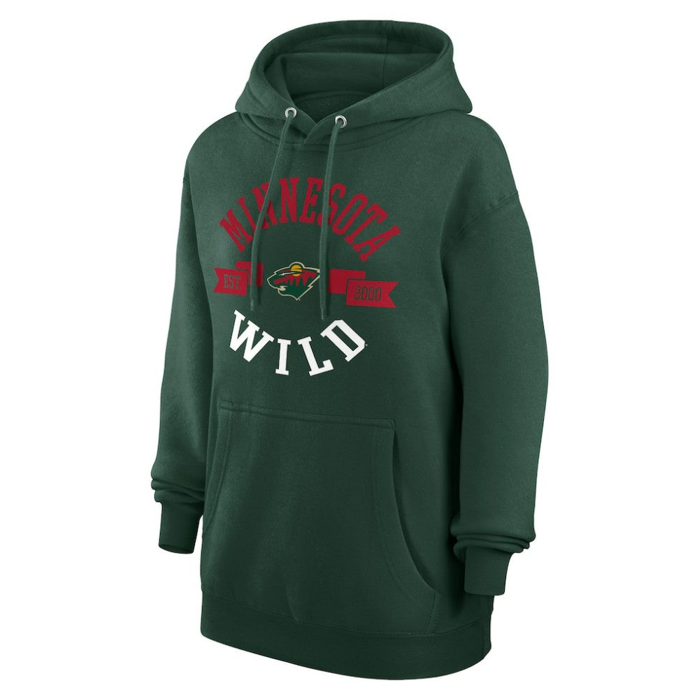 Minnesota Wild G-III 4Her by Carl Banks Women's City Graphic Fleece Pullover Hoodie -  NHL Hoodies