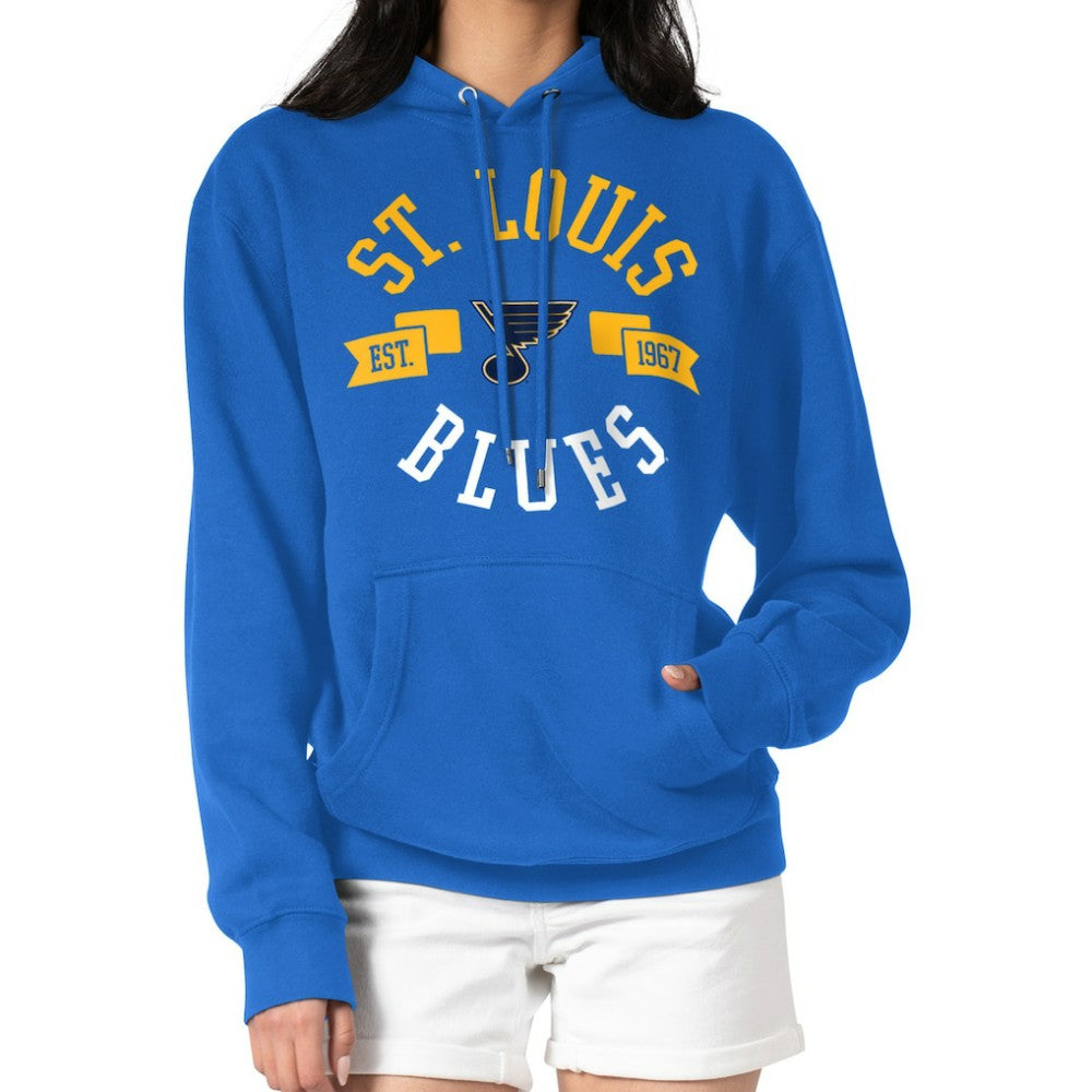 St. Louis Blues G-III 4Her by Carl Banks Women's City Graphic Fleece Pullover Hoodie -  NHL Hoodies