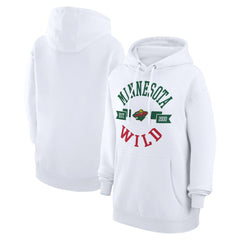 Minnesota Wild G-III 4Her by Carl Banks Women's City Graphic Fleece Pullover Hoodie -  NHL Hoodies