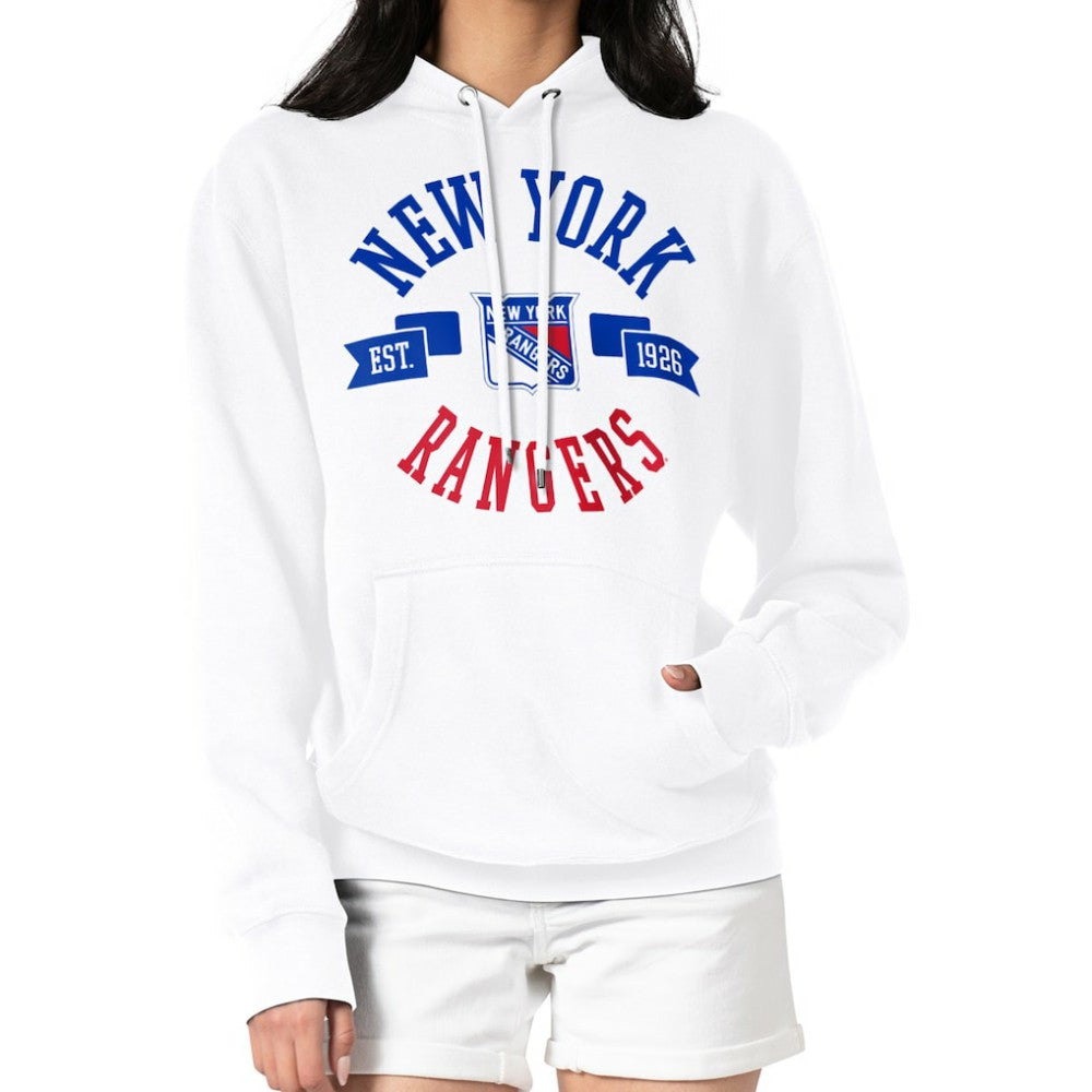 New York Rangers G-III 4Her by Carl Banks Women's City Graphic Fleece Pullover Hoodie -  NHL Hoodies
