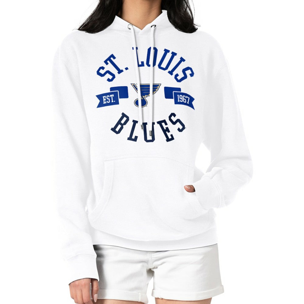 St. Louis Blues G-III 4Her by Carl Banks Women's City Graphic Fleece Pullover Hoodie -  NHL Hoodies