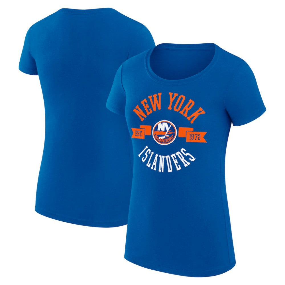 New York Islanders G-III 4Her by Carl Banks Women's Super-Slim Fit Lightweight City Graphic Sport Crewneck T-Shirt -  NHL T-shirts