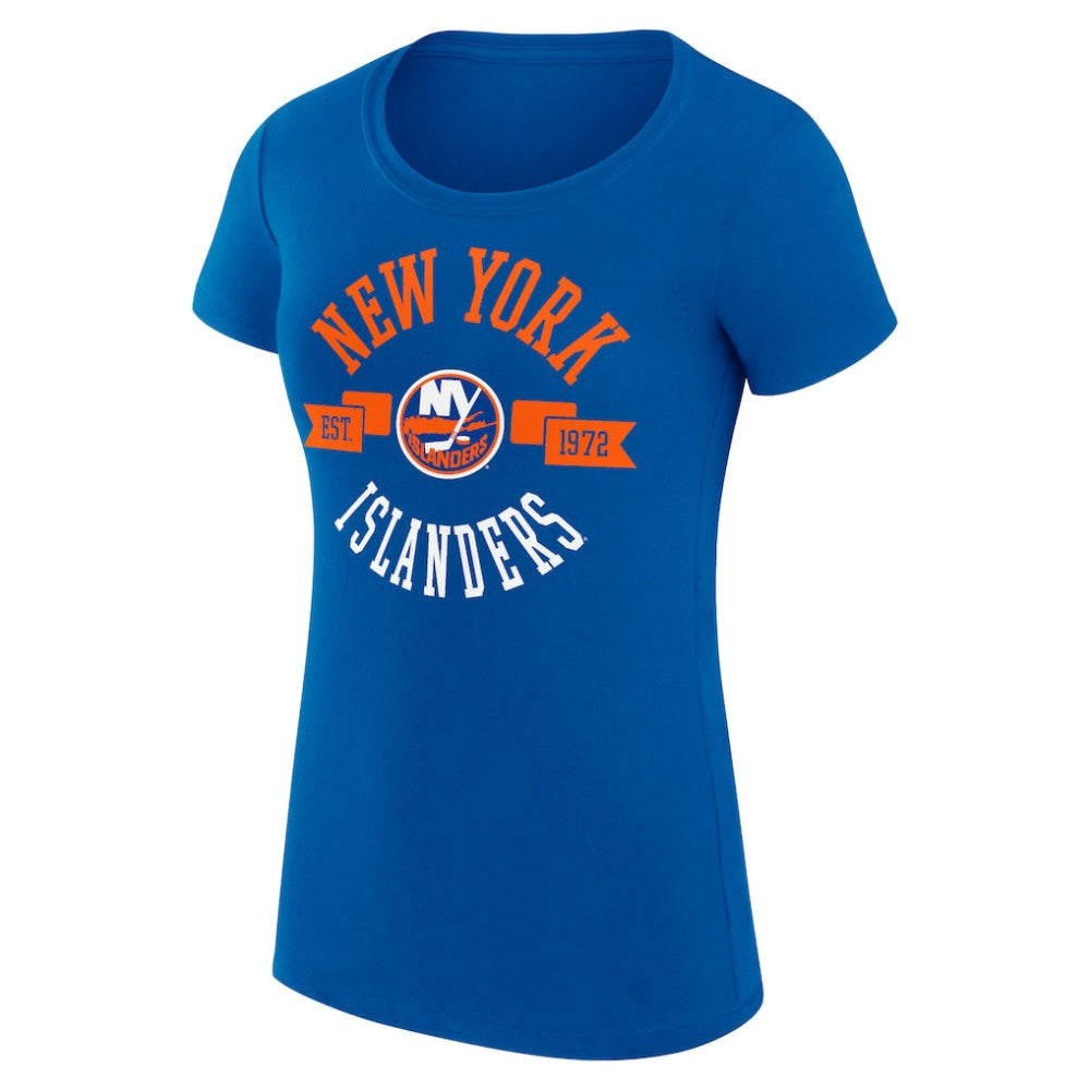 New York Islanders G-III 4Her by Carl Banks Women's Super-Slim Fit Lightweight City Graphic Sport Crewneck T-Shirt -  NHL T-shirts