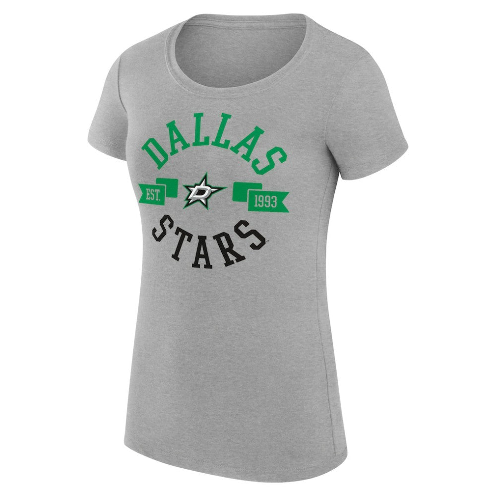 Dallas Stars G-III 4Her by Carl Banks Women's Super-Slim Fit Lightweight City Graphic Sport Crewneck T-Shirt -  NHL T-shirts