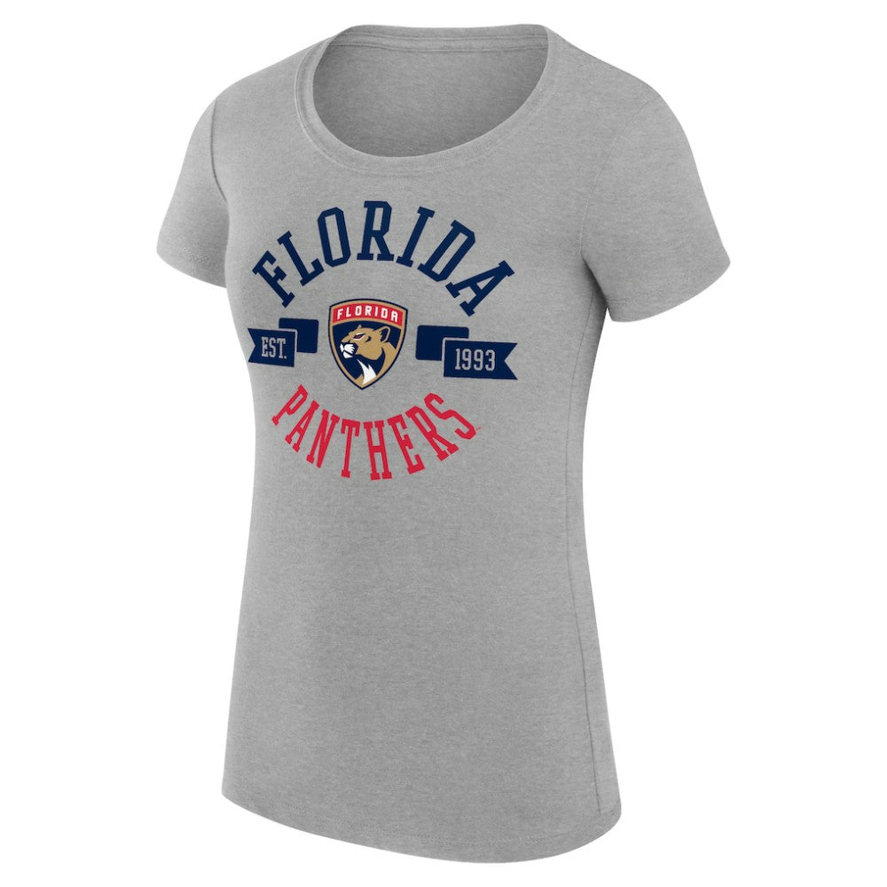 Florida Panthers G-III 4Her by Carl Banks Women's Super-Slim Fit Lightweight City Graphic Sport Crewneck T-Shirt -  NHL T-shirts