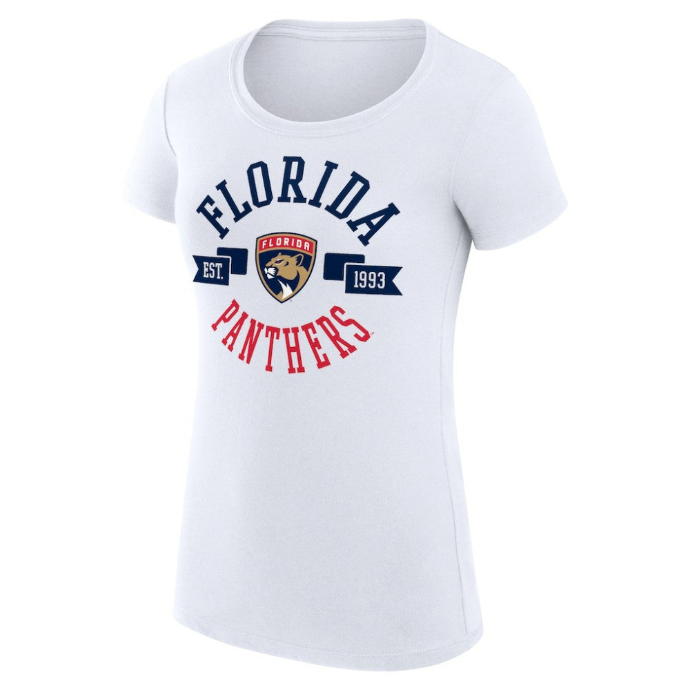 Florida Panthers G-III 4Her by Carl Banks Women's Super-Slim Fit Lightweight City Graphic Sport Crewneck T-Shirt -  NHL T-shirts