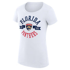 Florida Panthers G-III 4Her by Carl Banks Women's Super-Slim Fit Lightweight City Graphic Sport Crewneck T-Shirt -  NHL T-shirts
