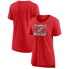 Carolina Hurricanes Women's Crash the Net Tri-Blend T-Shirt -  NHL T-shirts