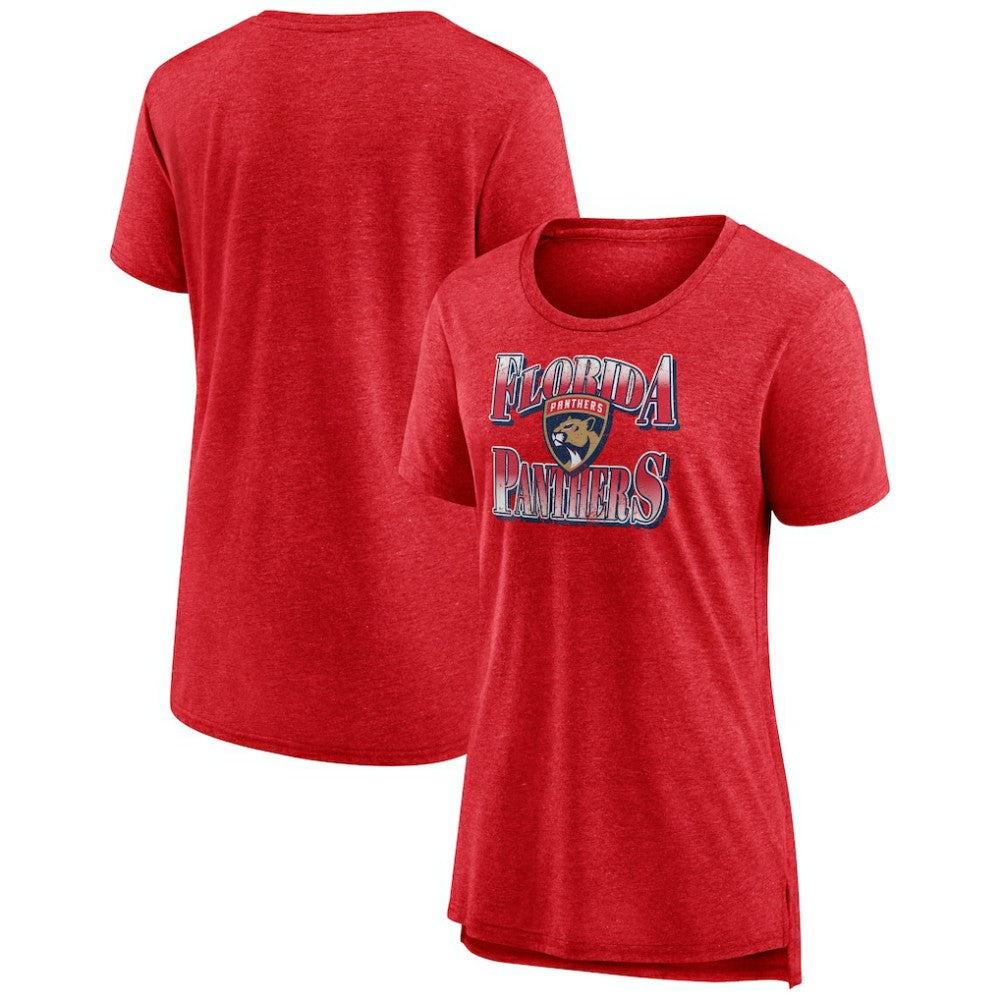 Florida Panthers Women's Crash the Net Tri-Blend T-Shirt -  NHL T-shirts