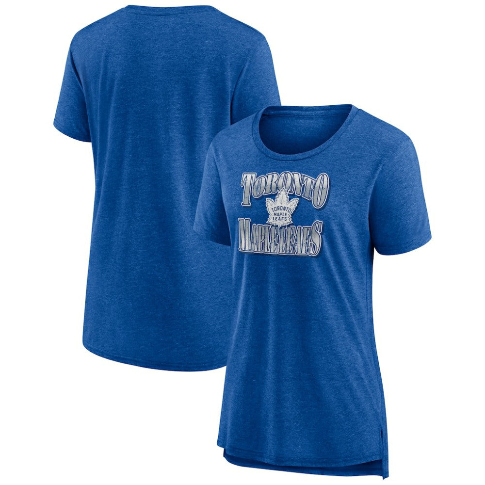 Toronto Maple Leafs Women's Crash the Net Tri-Blend T-Shirt -  NHL T-shirts