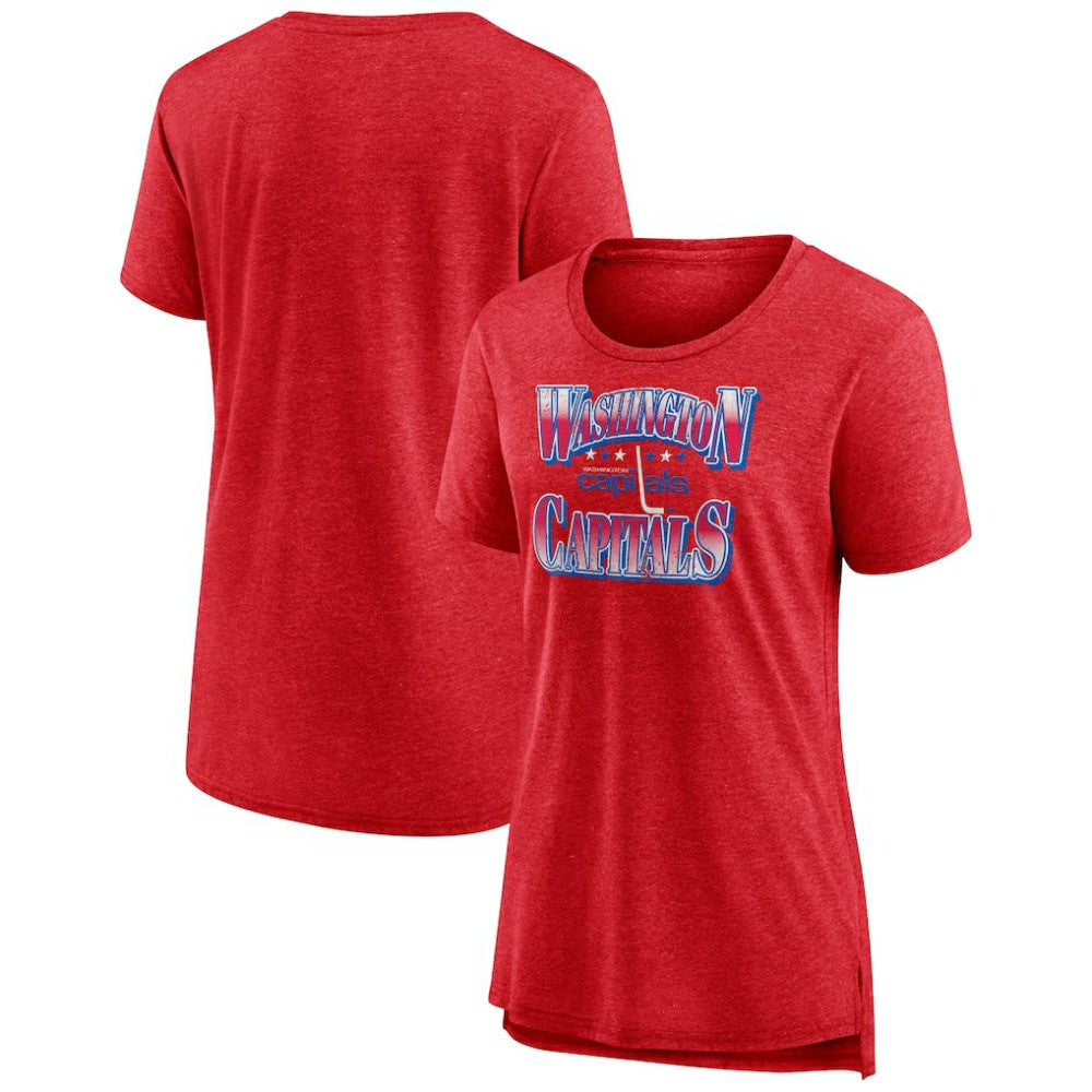 Washington Capitals Women's Crash the Net Tri-Blend T-Shirt -  NHL T-shirts