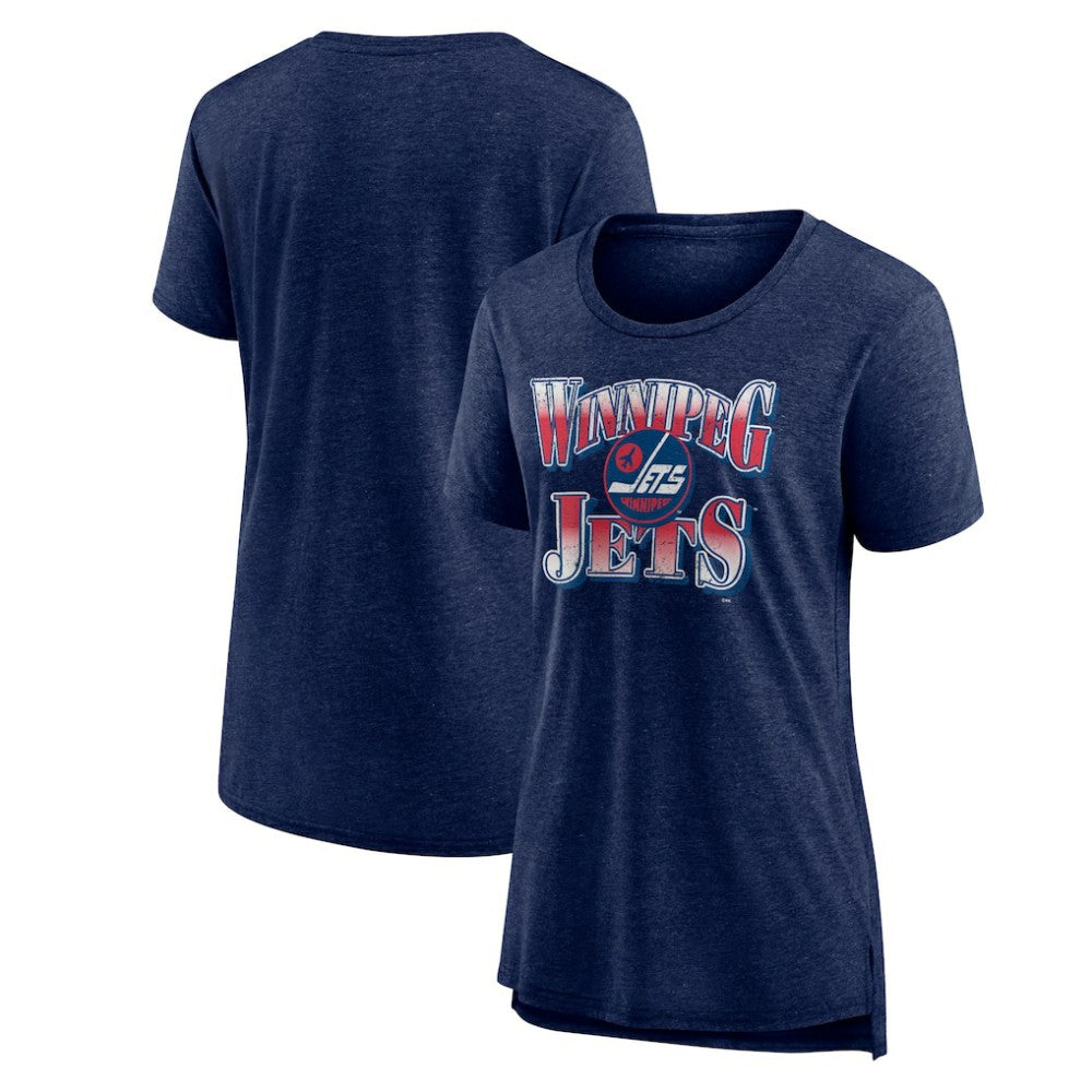 Winnipeg Jets Women's Crash the Net Tri-Blend T-Shirt -  NHL T-shirts