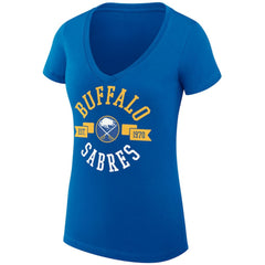 Buffalo Sabres G-III 4Her by Carl Banks Women's Super-Slim Fit Lightweight City Graphic V-Neck T-Shirt -  NHL T-shirts