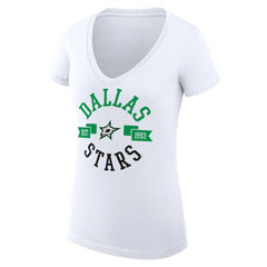 Dallas Stars G-III 4Her by Carl Banks Women's Super-Slim Fit Lightweight City Graphic V-Neck T-Shirt -  NHL T-shirts