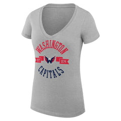 Washington Capitals G-III 4Her by Carl Banks Women's Super-Slim Fit Lightweight City Graphic V-Neck T-Shirt -  NHL T-shirts