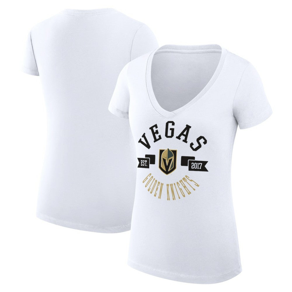 Vegas Golden Knights G-III 4Her by Carl Banks Women's Super-Slim Fit Lightweight City Graphic V-Neck T-Shirt -  NHL T-shirts