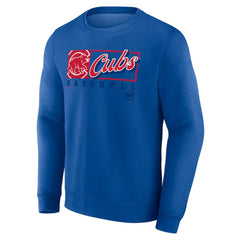 Chicago Cubs Fanatics Focus Fleece Pullover Sweatshirt - MLB Pullover
