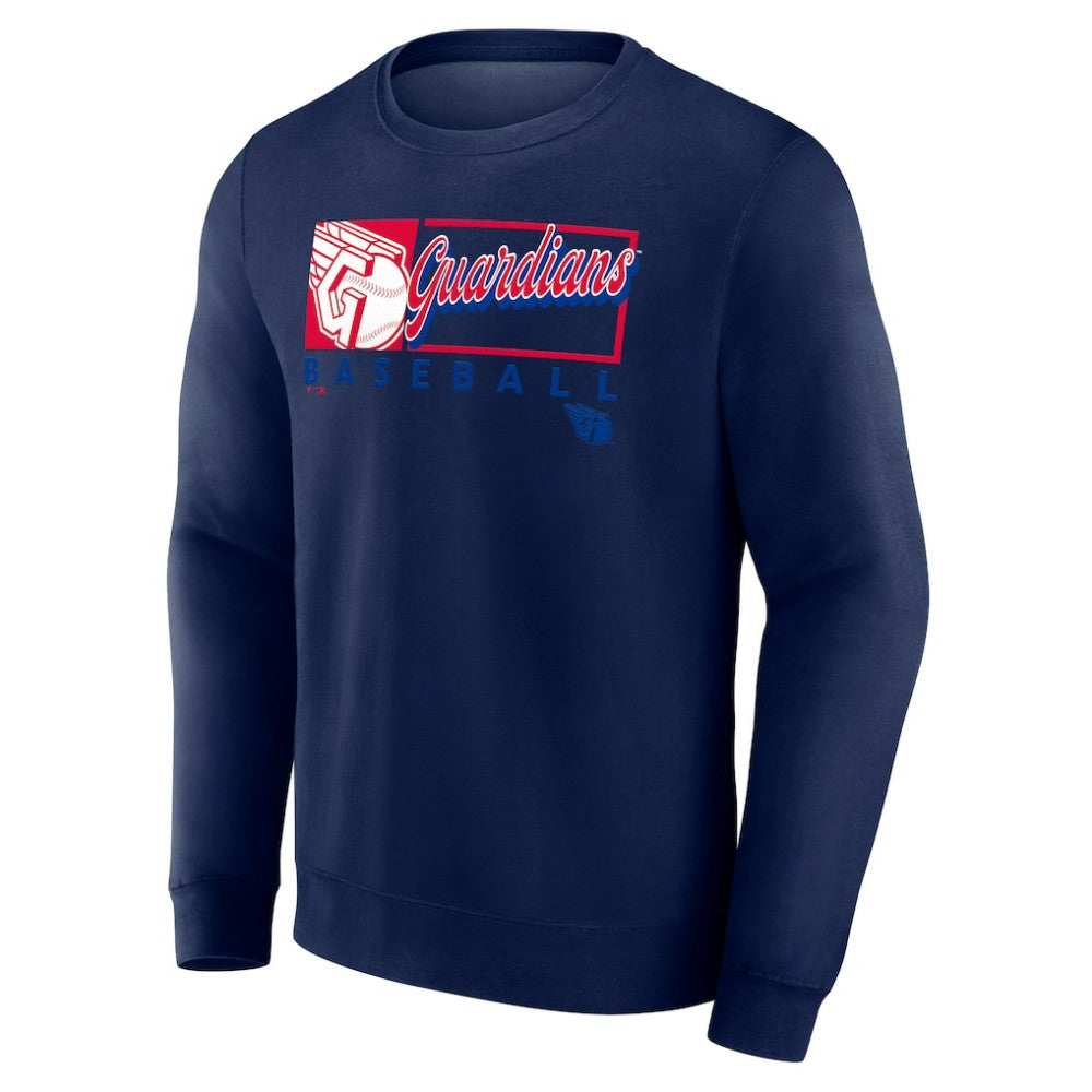 Cleveland Guardians Fanatics Focus Fleece Pullover Sweatshirt - MLB Pullover