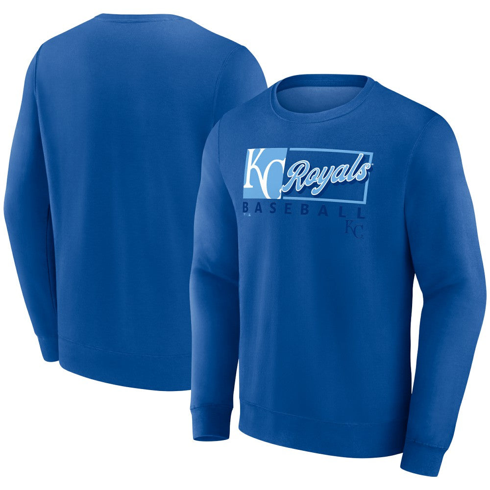 Kansas City Royals Fanatics Focus Fleece Pullover Sweatshirt - MLB Pullover